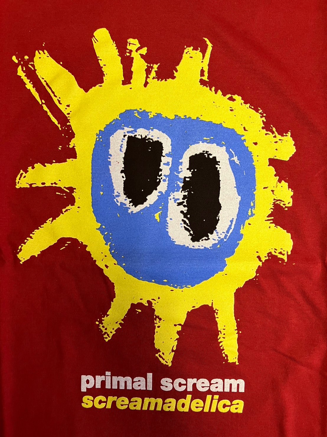Primal Scream Screamadelica バンドTシャツ XL刺繍 PRIMAL SCREAM : screamadelica yellow (ユニセックス 海