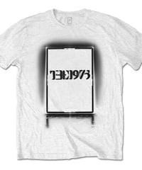 THE 1975 : black tour white (ユニセックス バンドTシャツ)　 【HV02-T01-02-S～XL】