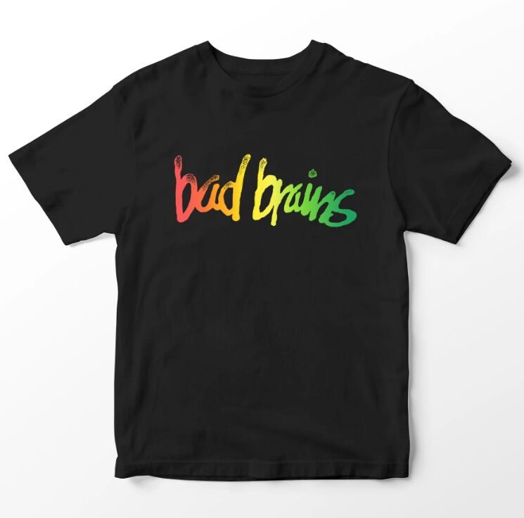 bad brains Tシャツ 89ツアー　Lサイズ ダークグレー bad brains Tシャツ 89ツアー Lサイズ ダークグレー