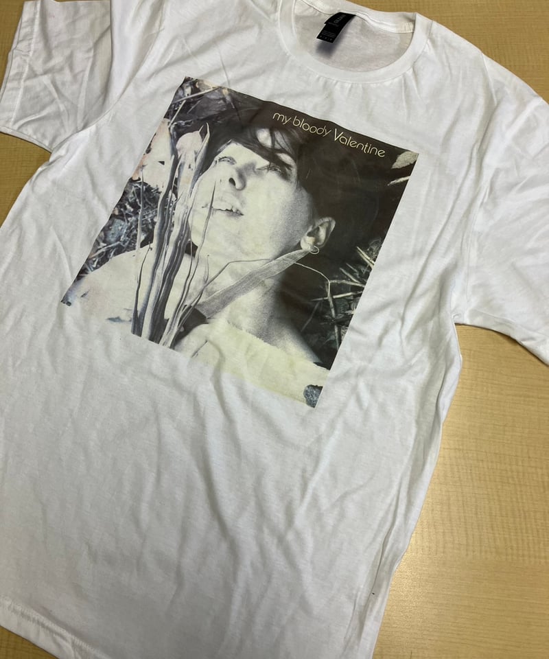 my bloody valentine cap バンドTシャツ RIDE RIDE Tシャツ 検：ライド レアデザイン フォトプリント My
