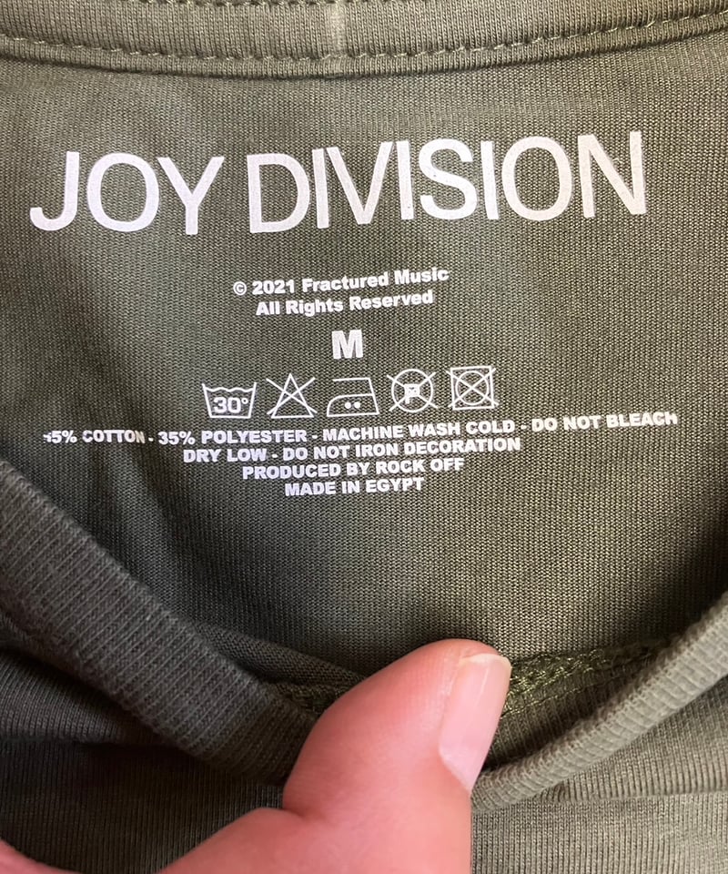 JOY DIVISION : BLENDED PULSE (SLEEVE PRINT) (ユ