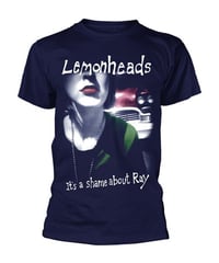 THE LEMONHEADS : A SHAME ABOUT RAY (NAVY) (ユニセックス 海外輸入バンド アーティスト Tシャツ)　 【HV07-T05-03-S～XL】