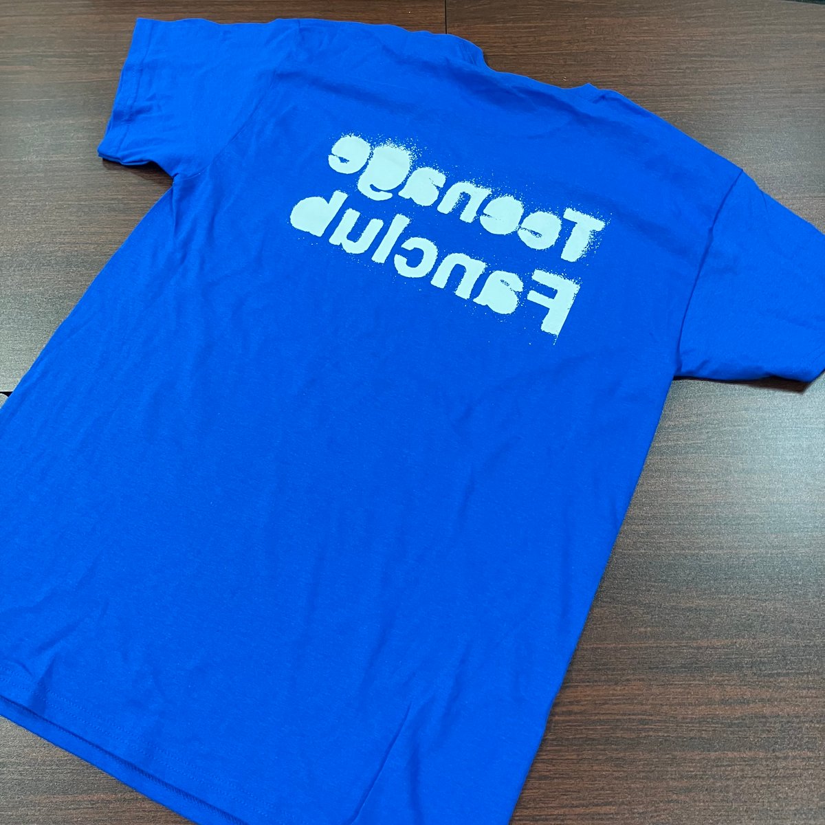 TEENAGE FANCLUB : SPRAY LOGO Royal Blue (ユニセック