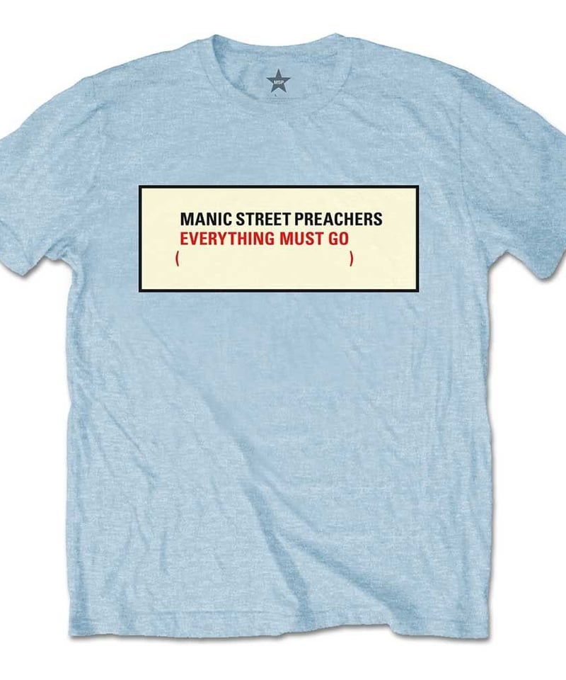 マニックストリートプリーチャーズTシャツ Manic Street Preachers バンドTシャツ マニック・ストリート