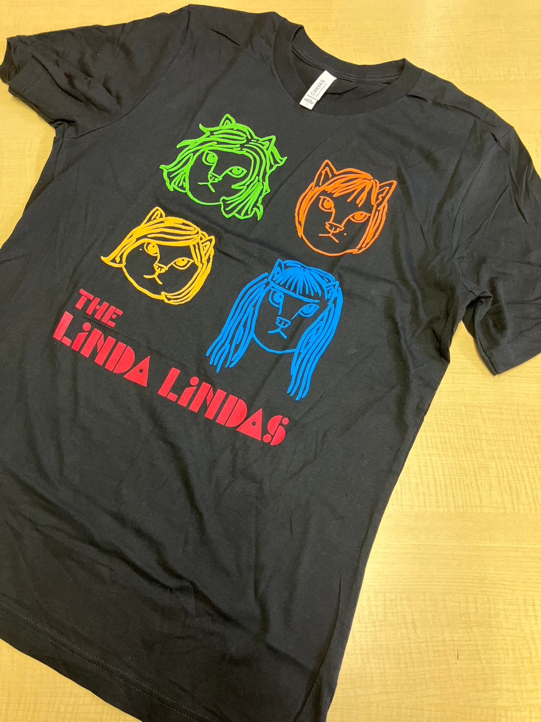LINDA TILSON 魚イラスト Tシャツ L コットン100％ USA Tシャツ