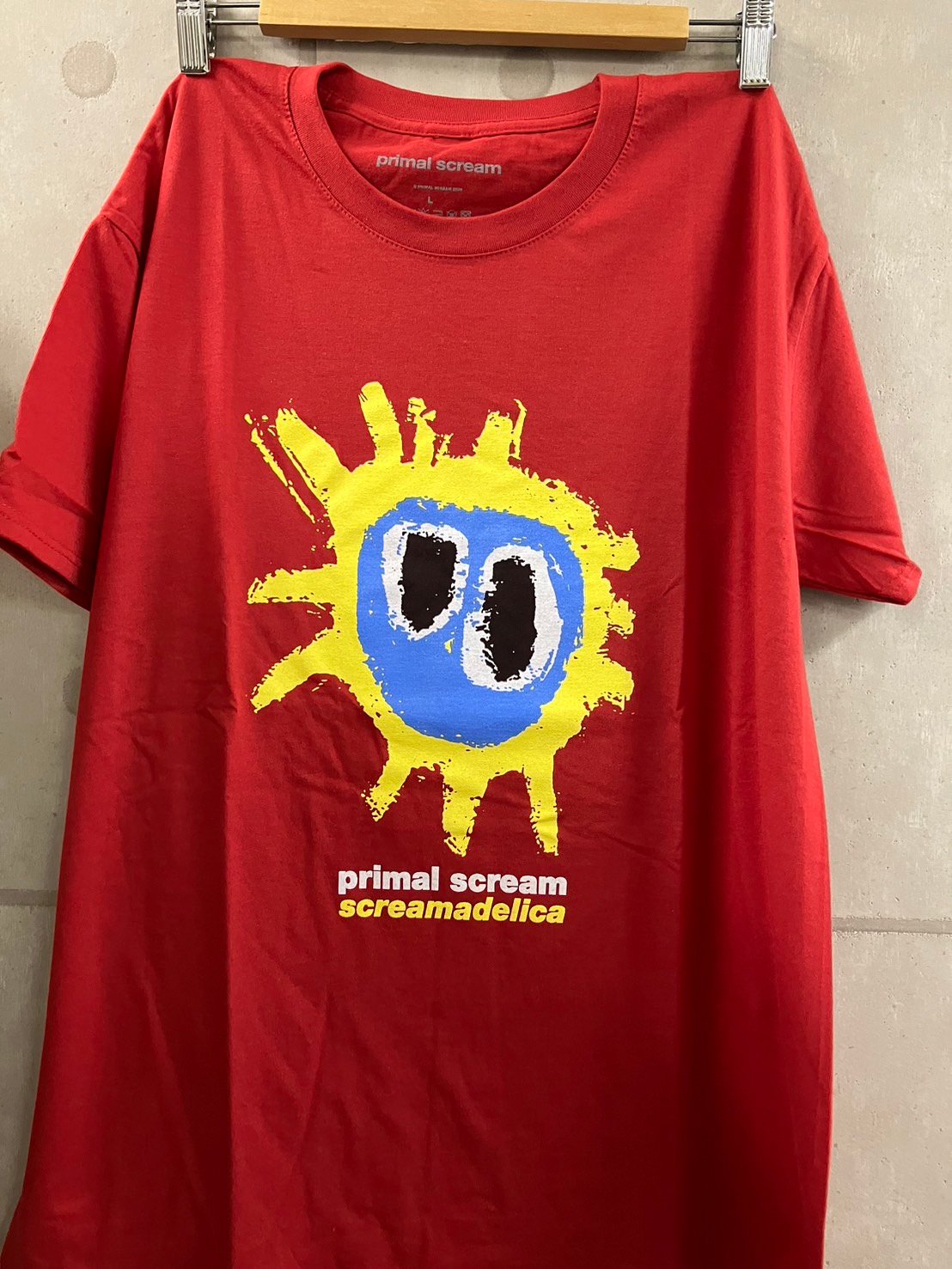 当時レア物Primal Scream スカルデザイン Tシャツ 当時レア物Primal Scream スカルデザイン Tシャツ ビートボム