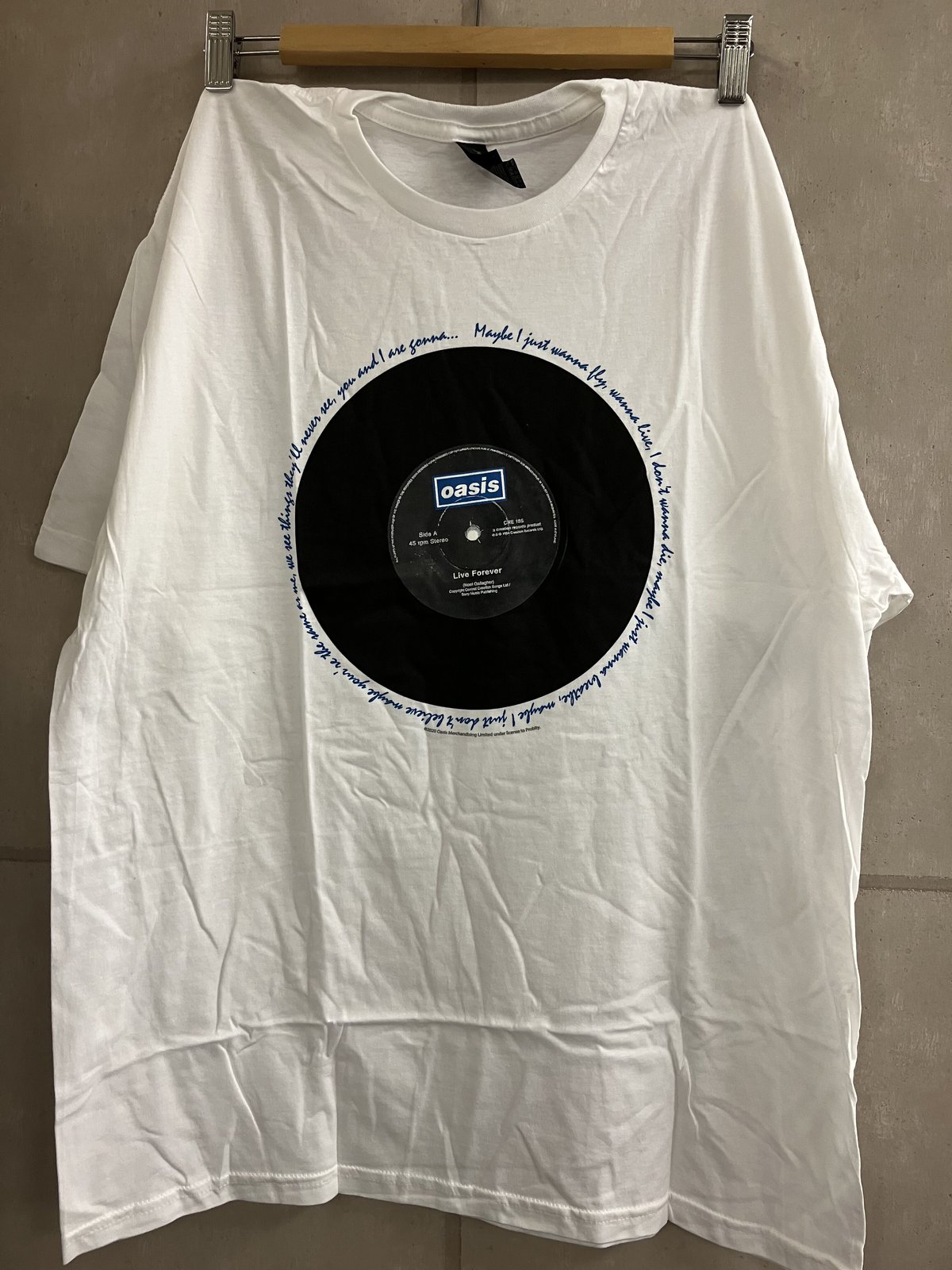 OASIS : LIVE FOREVER SINGLE (ユニセックス 海外輸入バンド アー OASIS : LIVE FOREVER SINGLE (ユニセックス 海外輸入バンド アー