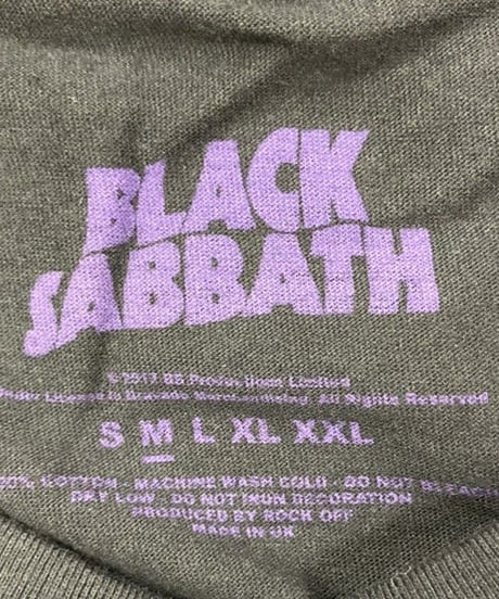BLACK SABBATH : the end mushroom cloud (for unisex t shirts)　【HV00-T07-01-S～L】
