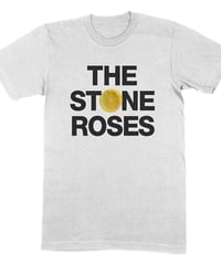 THE STONE ROSES : STONE ROSES White LOGO  (ユニセックス 海外輸入バンド アーティスト Tシャツ) 【HV18-T16-04-S～XL】
