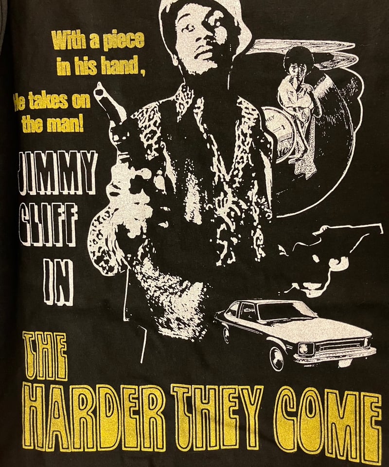 2004年 movie Tシャツ 映画T Zion Jimmy cliff JIMMY CLIFF : The Harder They Come (ユニセックス 海外