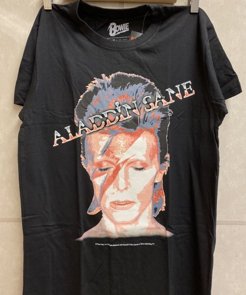 DAVID BOWIE : aladdin sane (ユニセックス バンドTシャツ) 【HV
