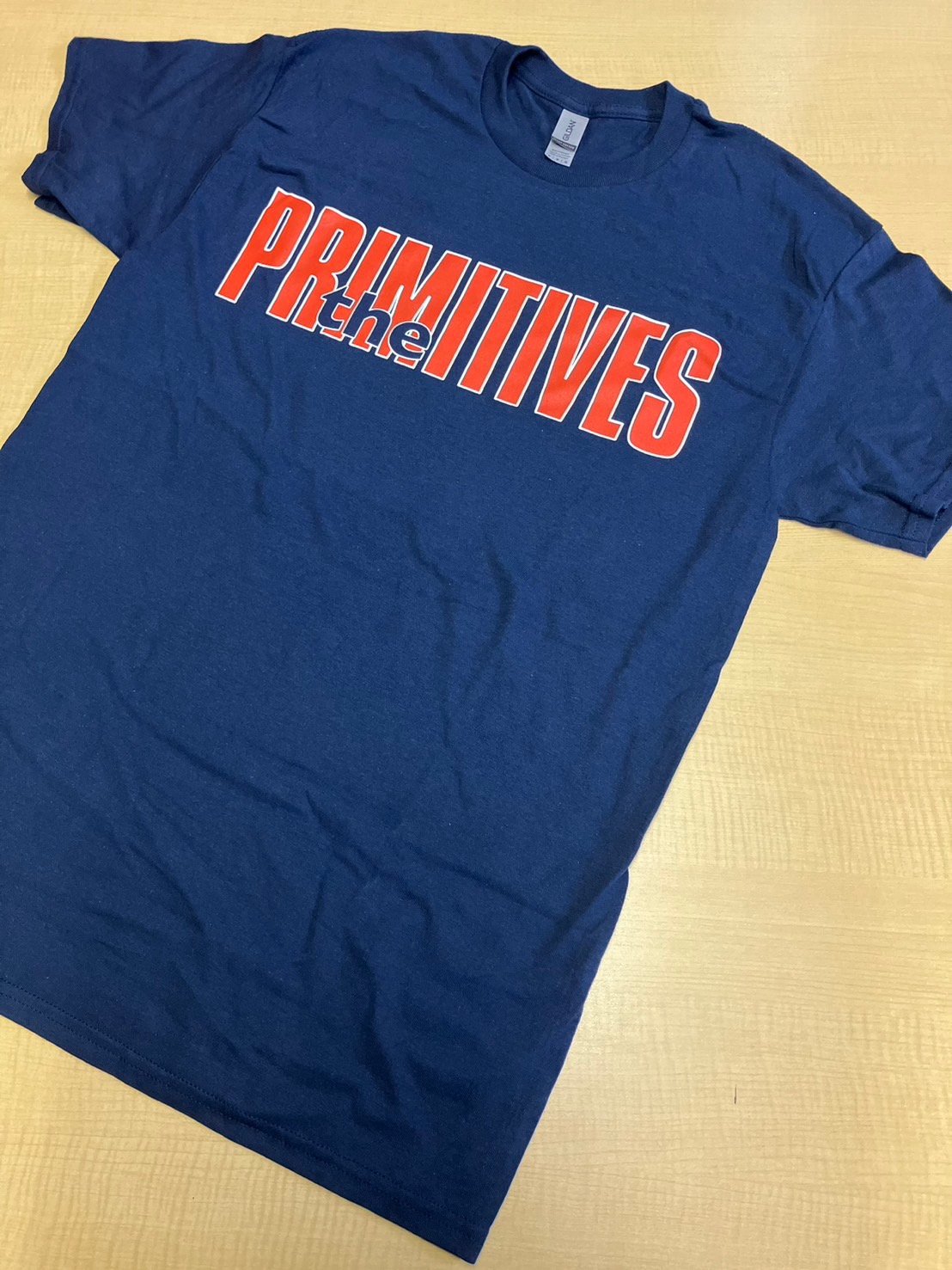 THE PRIMITIVES 90s Tシャツ THE PRIMITIVES : LOGO Navy (ユニセックス 海外輸入バンド アーテ