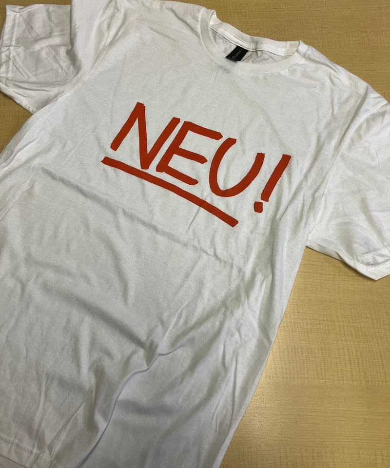 NEU! : Logo White (ユニセックス 海外輸入バンド アーティスト