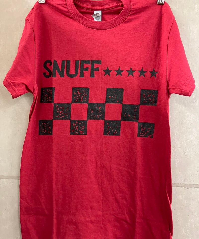 バンドTシャツ(バラ売り) SNUFF : Snuff Red (ユニセックス 海外輸入バンド アーティスト