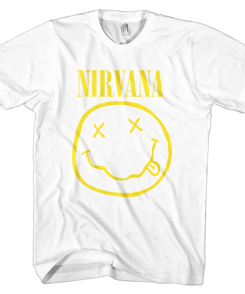 NIRVANA: Yellow Smiley (ユニセックス 海外輸入バンド