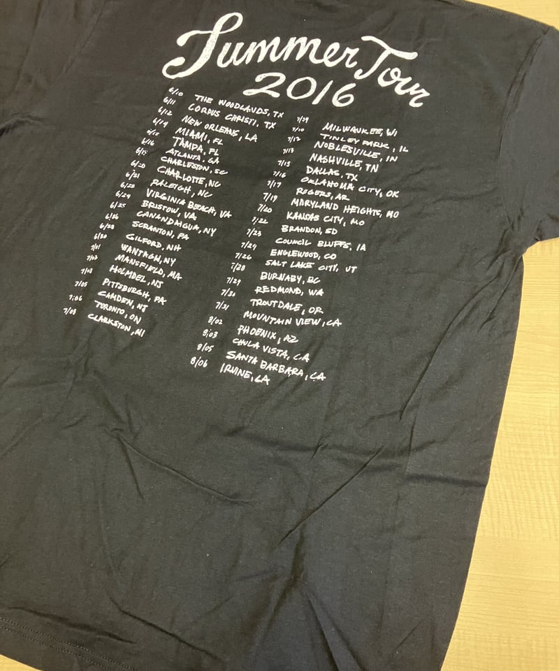 The Used ザユーズド バンド Tシャツ ツアーTシャツ 2016 白 S The Used ザユーズド バンド Tシャツ ツアーTシャツ 2016 白 S