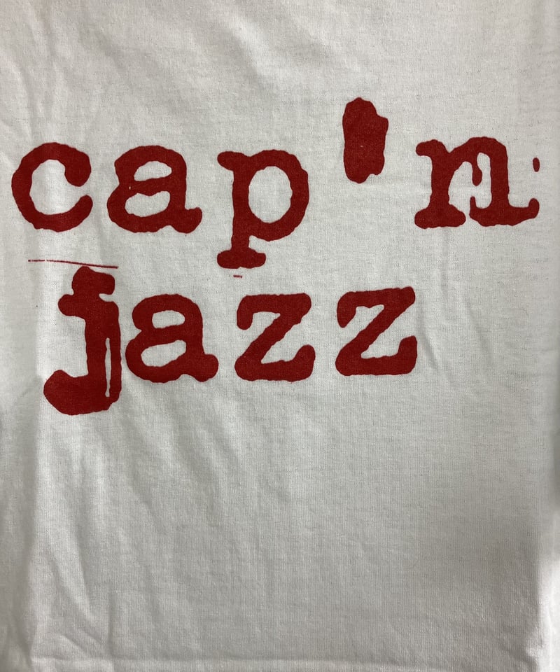 『TEN HAT Tロゴ 赤』 CAP'N JAZZ : Red Logo(ユニセックス 海外輸入バンド