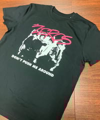 The Zeros  : Don’t Push Me Around (ユニセックス 海外輸入バンド アーティスト Tシャツ) 【HV23-T18-01-S～XL】
