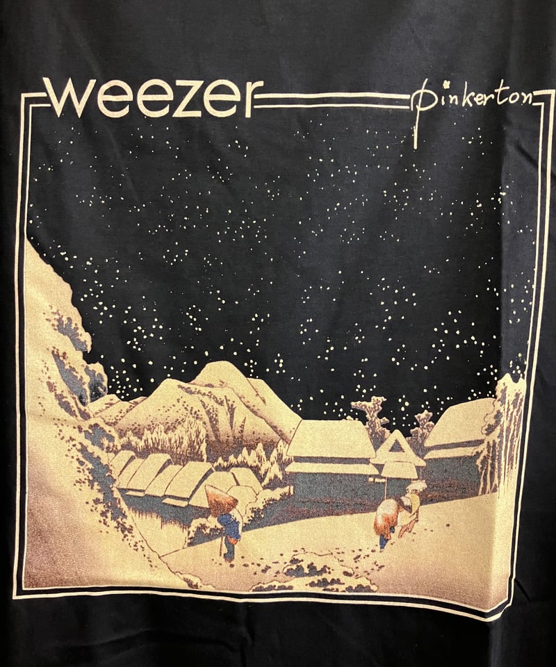 激レア　Weezer Tシャツ　Blue Pinkerton ミックスデザイン 激レア weezer ウィーザー Tシャツ 1996年製ヴィンテージ - メルカリ