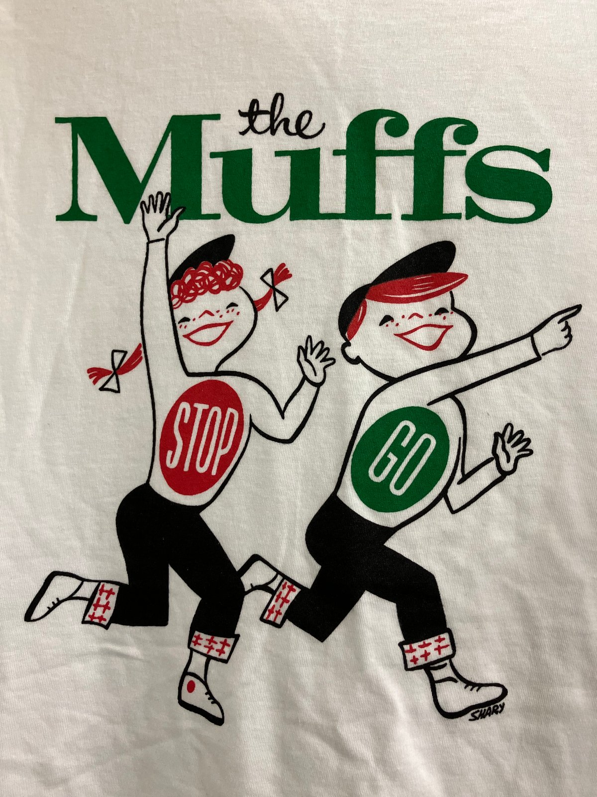 THE MUFFS : STOP & GO White (ユニセックス 海外輸入バンド アー