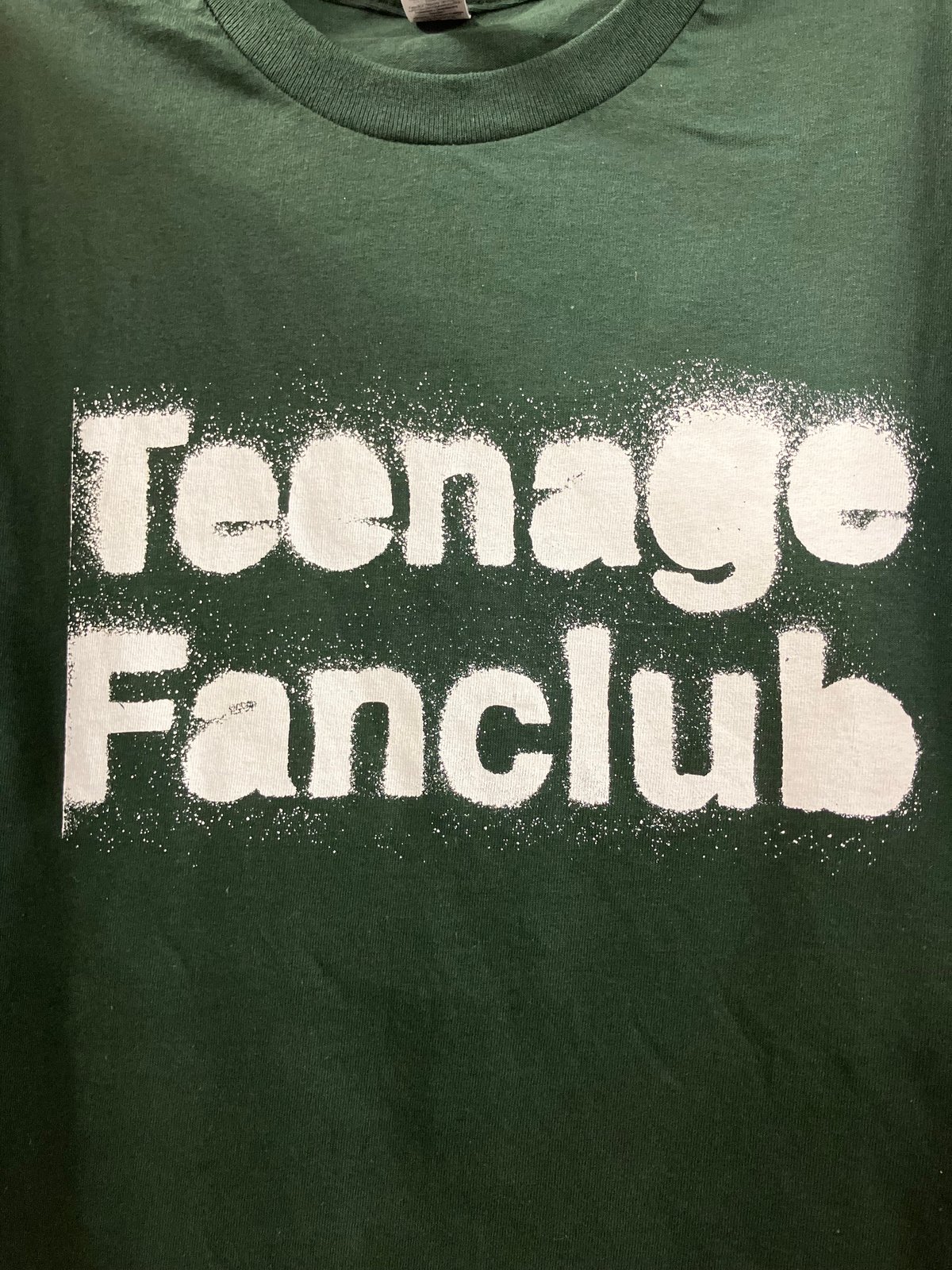 TEENAGE FANCLUB : SPRAY LOGO Green (ユニセックス 海外輸