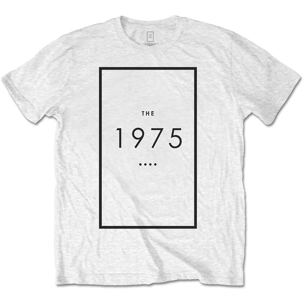 THE 1975 : logo white (ユニセックス 海外輸入バンド アーティスト Tシ...