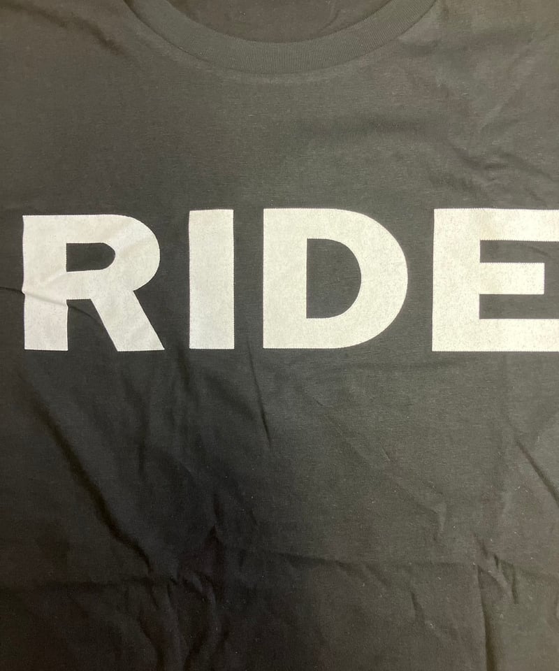RIDE : Logo Black (ユニセックス 海外輸入バンド アーティスト