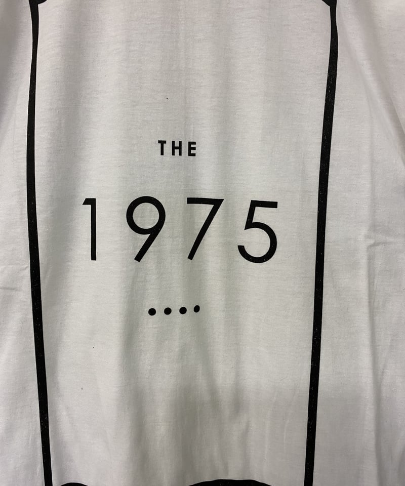 THE 1975 : logo white (ユニセックス 海外輸入バンド アーティスト Tシ...