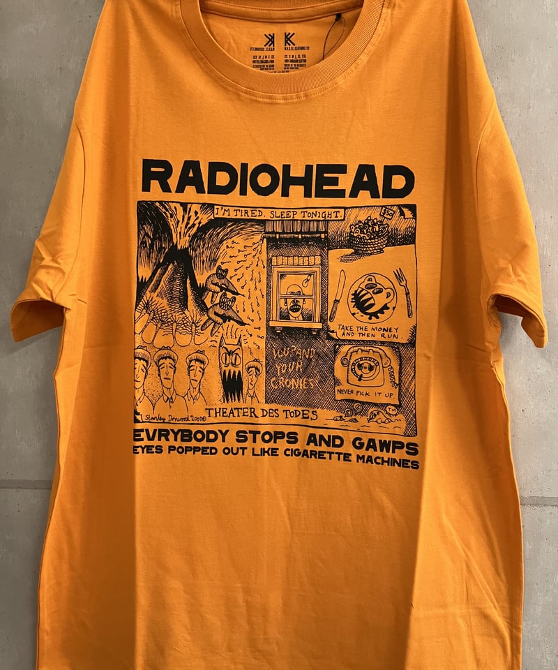RADIOHEAD : GAWPS (BACK PRINT) (ユニセックス 海外輸入バンド