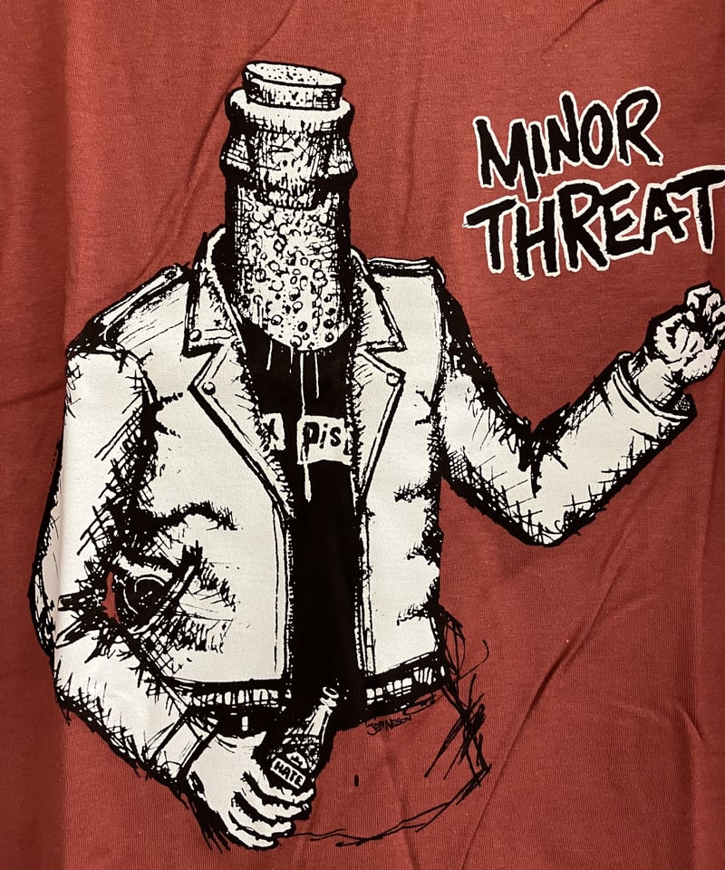 MINOR THREAT : BOTTLED VIOLENCE (ユニセックス 海外輸入バ
