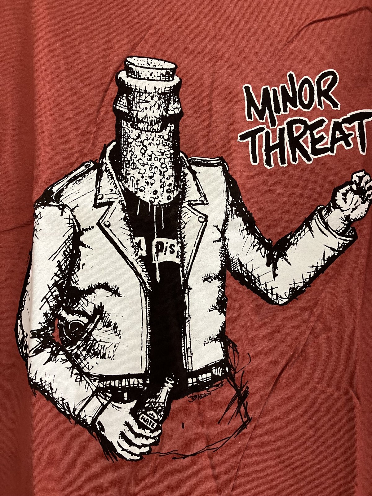 MINOR THREAT : BOTTLED VIOLENCE (ユニセックス 海外輸入バ MINOR THREAT : BOTTLED VIOLENCE (ユニセックス 海外輸入バ