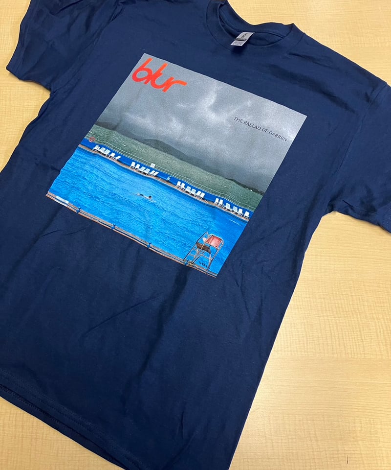 ブラー blur ユニオンジャック 2015年ツアーTシャツ BLUR : THE BALLAD OF DARREN (ユニセックス 海外輸入バンド アー