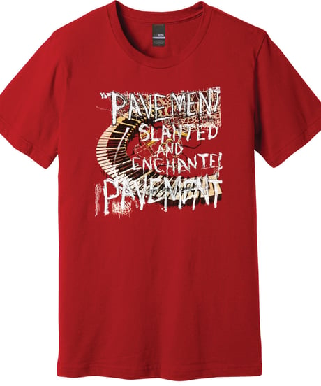 PAVEMENT : slanted and enchanted  (ユニセックス 海外輸入バンド アーティスト Tシャツ)　【HV01-T03-03-S～XL】