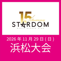 【指定B席】 STARDOM 浜松大会 2026年11月29日(日) IKG特別先行