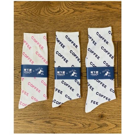「COFFEE」 socks ／靴下屋UPDATE by Tabio × Letitbe Coffee