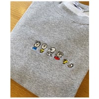 ウソーピー／刺繍スウェット