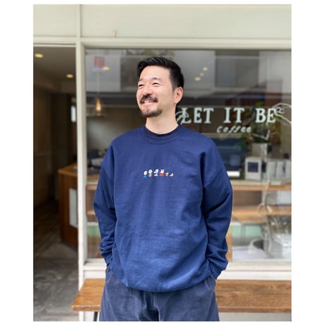 ウソーピー／刺繍スウェット