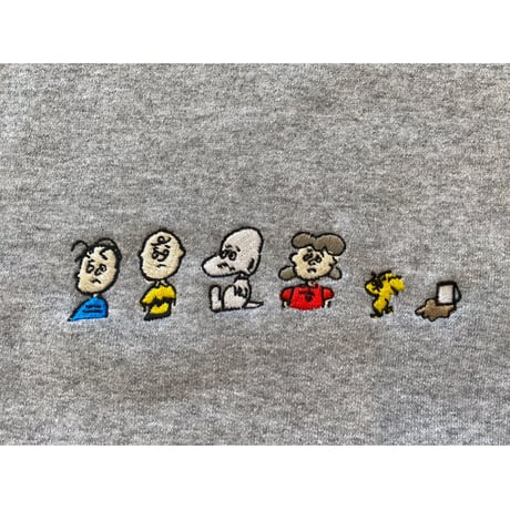 ウソーピー／刺繍スウェット