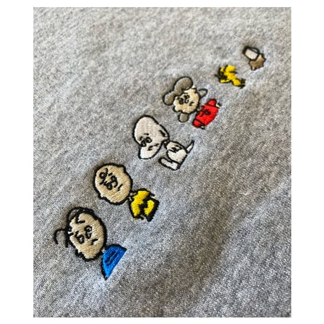 ウソーピー／刺繍スウェット