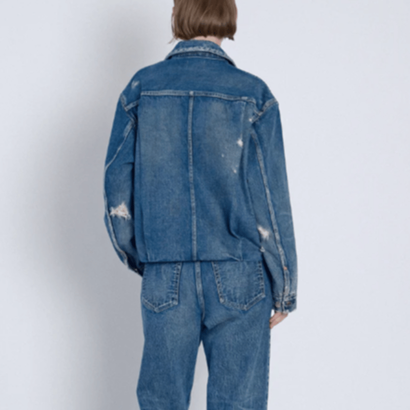 TANAKA THE JEAN JACKET - 60's BLUE | UNKER