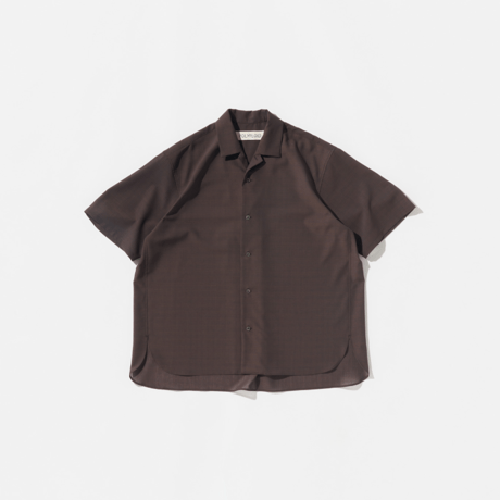 POLYPLOID     OPEN COLLAR SHIRT C