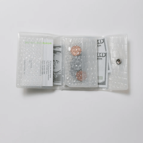 Beautiful People  nothing to hide vinyl mini wallet