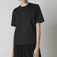 CINOH  REFINA コンパクトTシャツ[black]