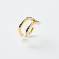MARIA BLACK Disrupted 22 Earring gold | UNKER