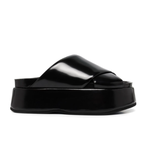 JUNYA WATANABE クロスストラップ プラットフォーム サンダル | UNKER