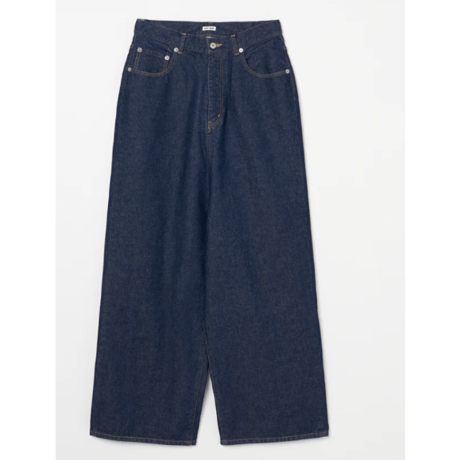 INSCRIRE   Denim Loose Fit Pants( INDIGO)