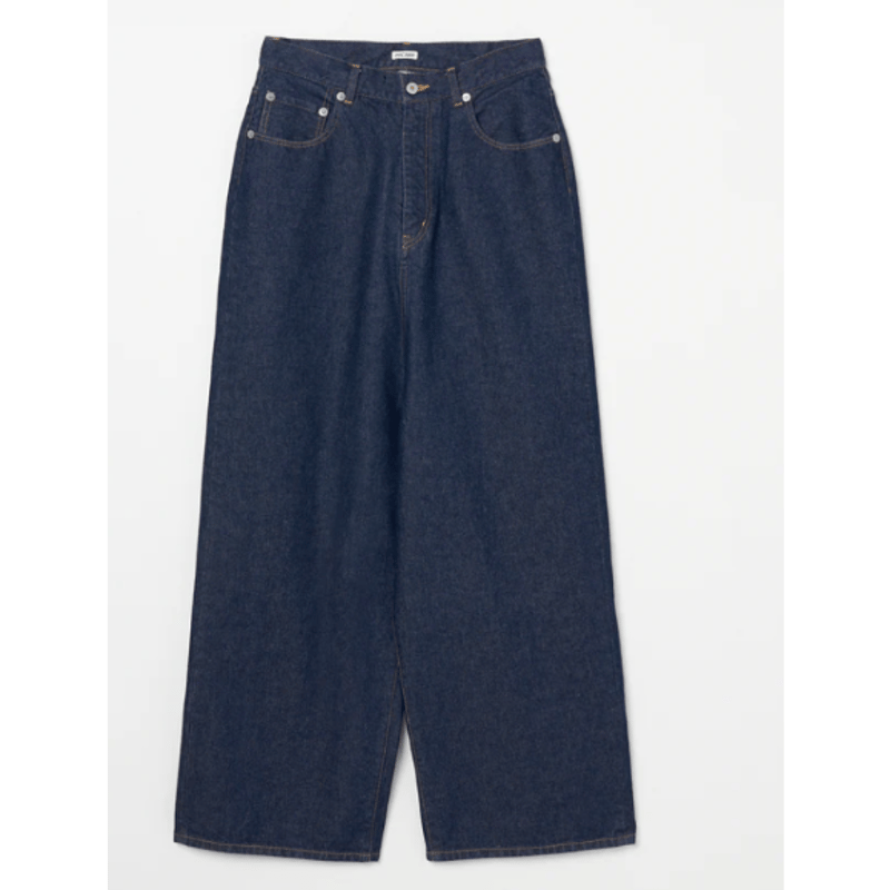INSCRIRE Denim Loose Fit Pants( INDIGO) | UNKER INSCRIRE Denim Loose Fit Pants( INDIGO) | UNKER
