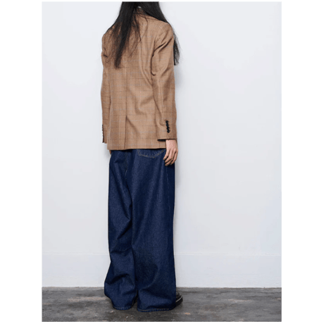 INSCRIRE   Denim Loose Fit Pants( INDIGO)