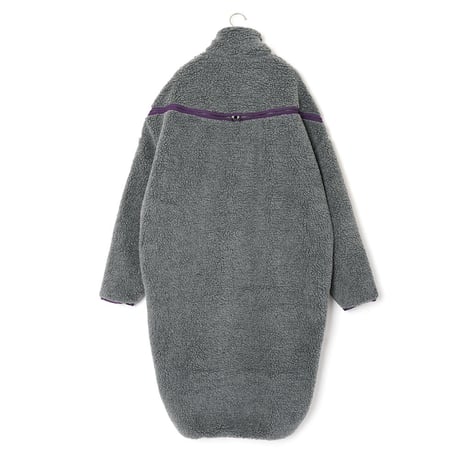 facetasm HIGH-LOW FLEECE ZIPPER JACKET