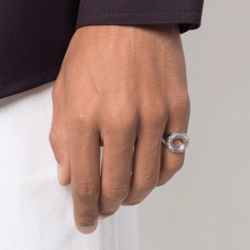 【希少レア】マリアブラック　MARIA BLACK MOSS RING コイン付 MARIA BLACK(マリア ブラック) | モス リング - イエロー